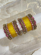 Pink & yellow